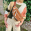 Miniature : Le Sac Banane Velours Marron