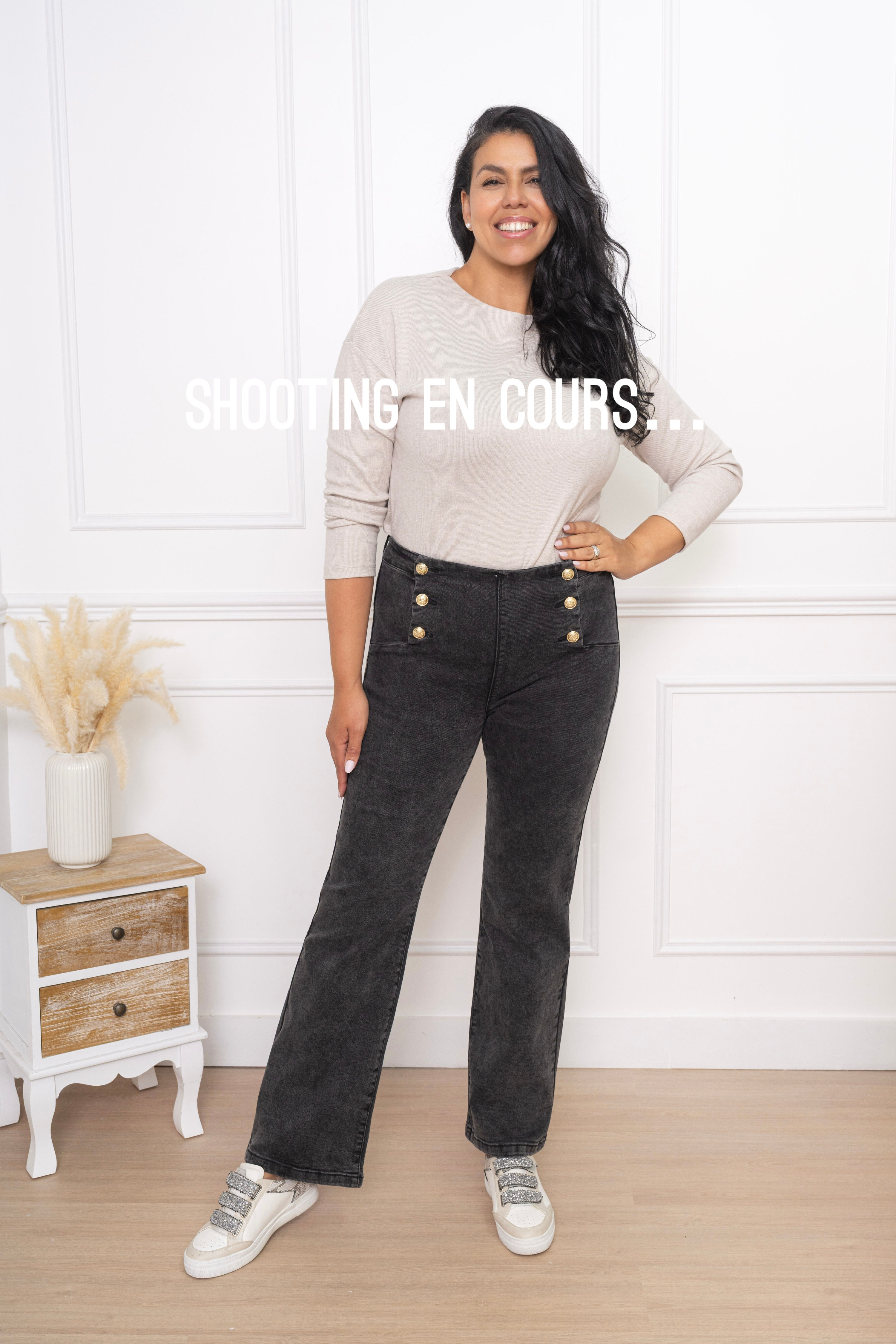 Le Jean FELIX. Black