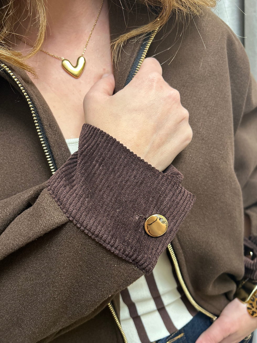 Miniature : La Veste OLIVIA Chocolat 