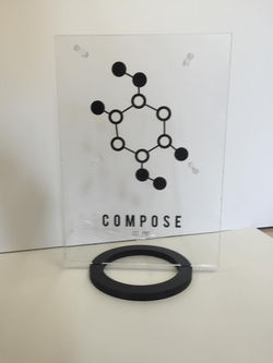 Espositore in Plexi trasparente