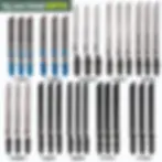 Thumbnail: Jig saw blade 30PCS: assorted multi tool blades