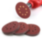 Miniatura: Circular sanding pads for a power tool