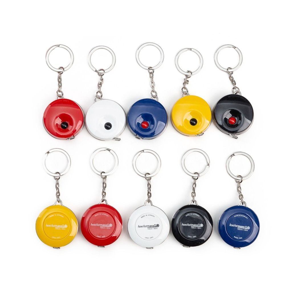 Colorful keychain tape measures