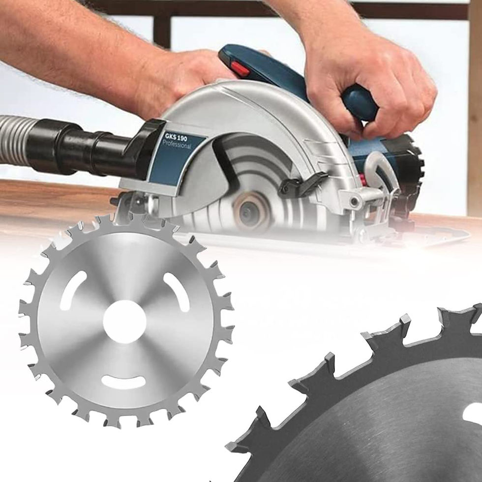 थंबनेल: 4-inch alloy woodworking saw blade by Justin Lu, featuring double sides for enhanced cutting efficiency and precision.