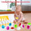 Thumbnail: Baby playing with colorful shape-sorting eggs; Training To Improve Kids Concentration