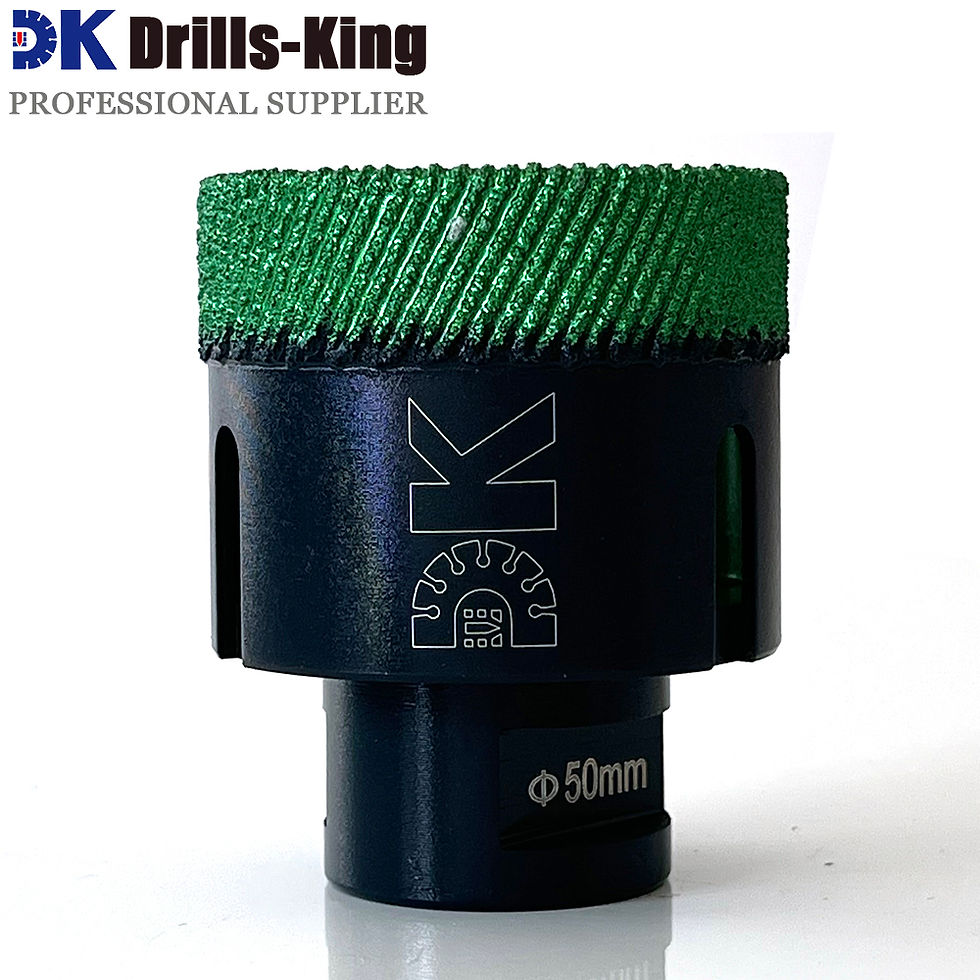 縮圖：Diamond cutting bit for drilling holes in concrete, ranging from 6mm to 68mm, designed for marble applications.