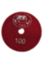 Miniaturbild: Red abrasive disc with PRO TOOL BOX and 100, for professional use.