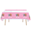 Thumbnail: Paw Patrol pink table cloth with characters and logos, NanaPouchKids