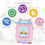 Thumbnail: Pink kids' taxi toy, screen-free, safe, no wifi