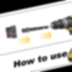 縮圖：How to use text, power drill and drill bit assembly, PRO TOOL BOX.