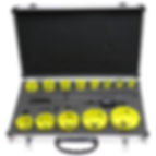 19pcs/Set Bimetal Metal Hole Opener  Drill Bit Shank 