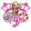 Thumbnail: Sky balloons with number nine, PAW Patrol character, birthday party decorations