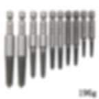 10pc Hexagonal Shank Broken Head Screw Extractor 