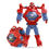Thumbnail: Spiderman watch transforms into a robot, Spiderman logo, red and blue toy.