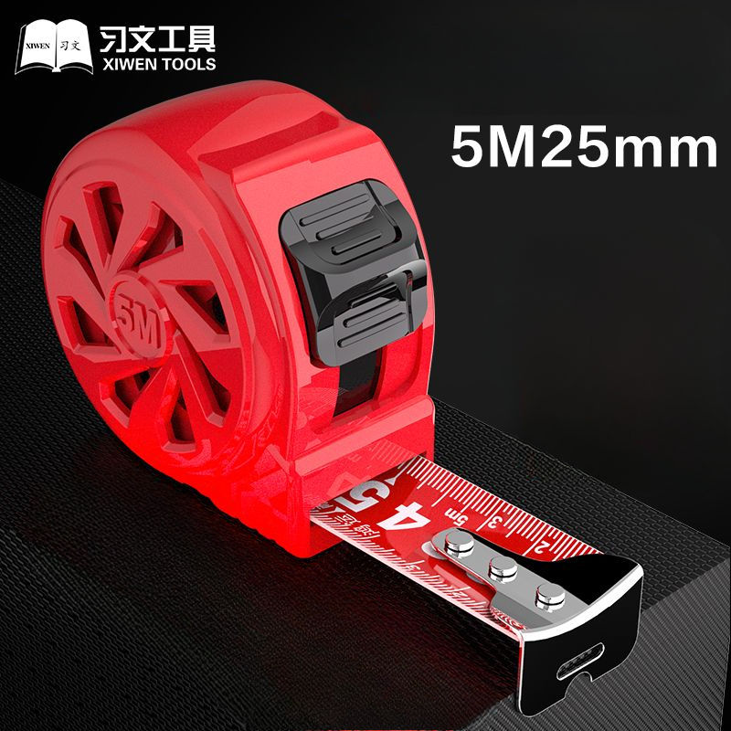 Miniatura: Red 5M 25mm measuring tape, PRO TOOL BOX