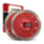 Miniaturbild: diamond cutting discs for concrete, highlighting their durable design and cutting capabilities.