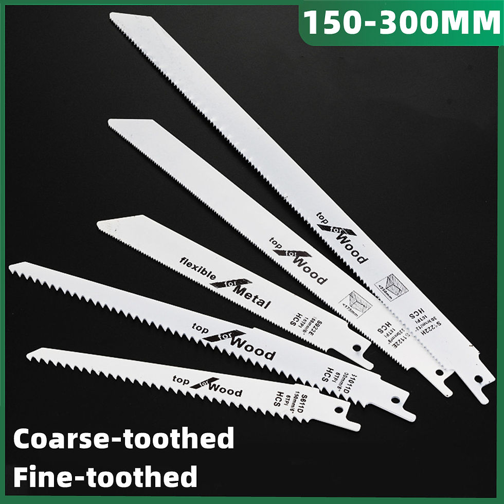 Thumbnail: Coarse and fine-toothed saw blades, 150-300mm