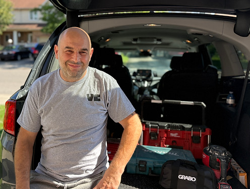 Vardan, founder of VardCraft, bathroom renovation specialist in Ottawa