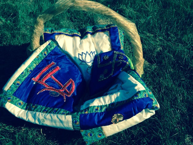 decorated basket