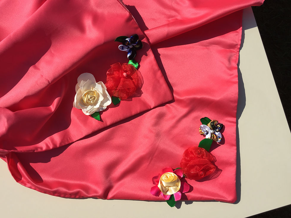 lace flower decoration