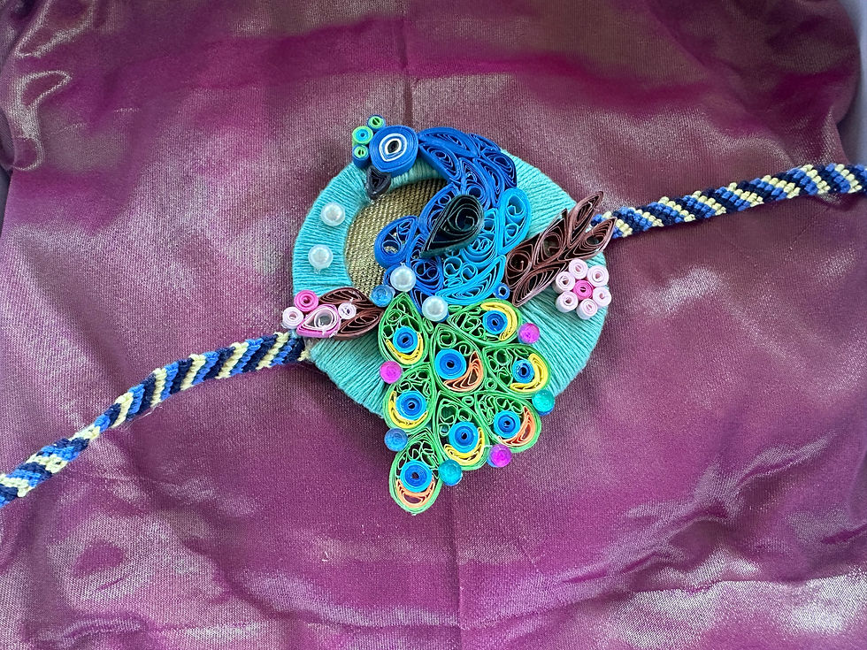 rakhi for Shri Krishna puja