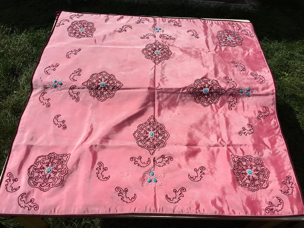 stem stitch/bead embroidery
