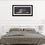 Thumbnail: A framed print of The Woods Welcome in situ