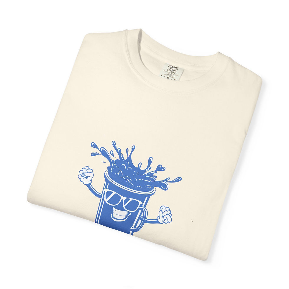 Thumbnail: Creative Fuel Comfort Colors T-Shirt  | Retro Tee for Coffee Lovers & Creatives