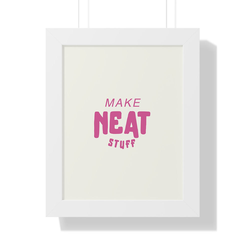 Thumbnail: Make Neat Stuff Poster | Confetti Brain Club