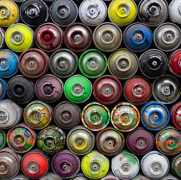 Spray Paint Cans