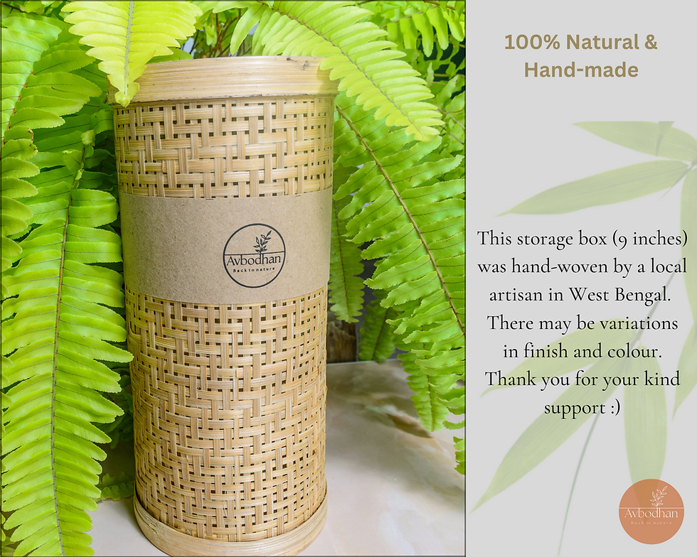 Thumbnail: 18 pcs Eco friendly Bamboo Bathroom Hamper | Family
