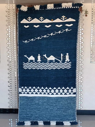 Sheep Wool Carpet | 3X6 ft | ₹12000/- | Handmade