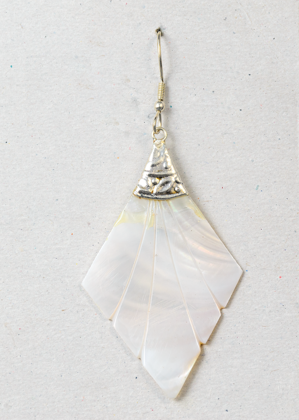 Thumbnail: Natural Shell Earrings | 1 Pair | 4.5X3 cms