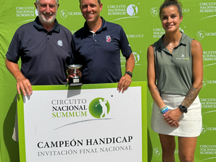 Fotos y Resultados Golf Castiello Circuito Nacional Summum 09 de agosto 2026