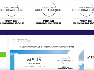 Horario Salidas Circle by Melia Top10 Summum Melia Villaitana 14 de junio 2026
