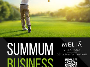 Save the Date Summum Business Comunidad Valenciana Jueves 09 de julio en Melia Villaitana