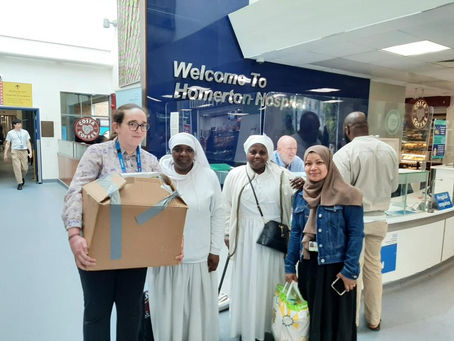 Visit to Homerton Hospital 