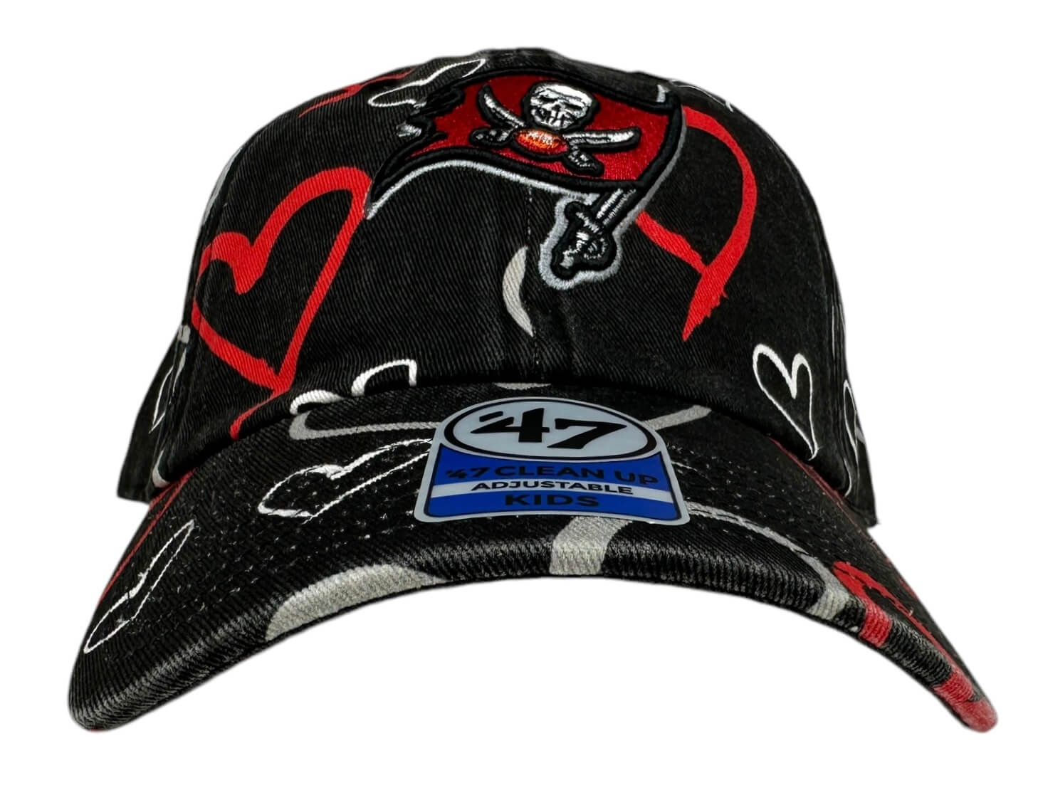 '47 NFL Tampa Bay Buccaneers Clean Up Adore Strapback Hat, Youth