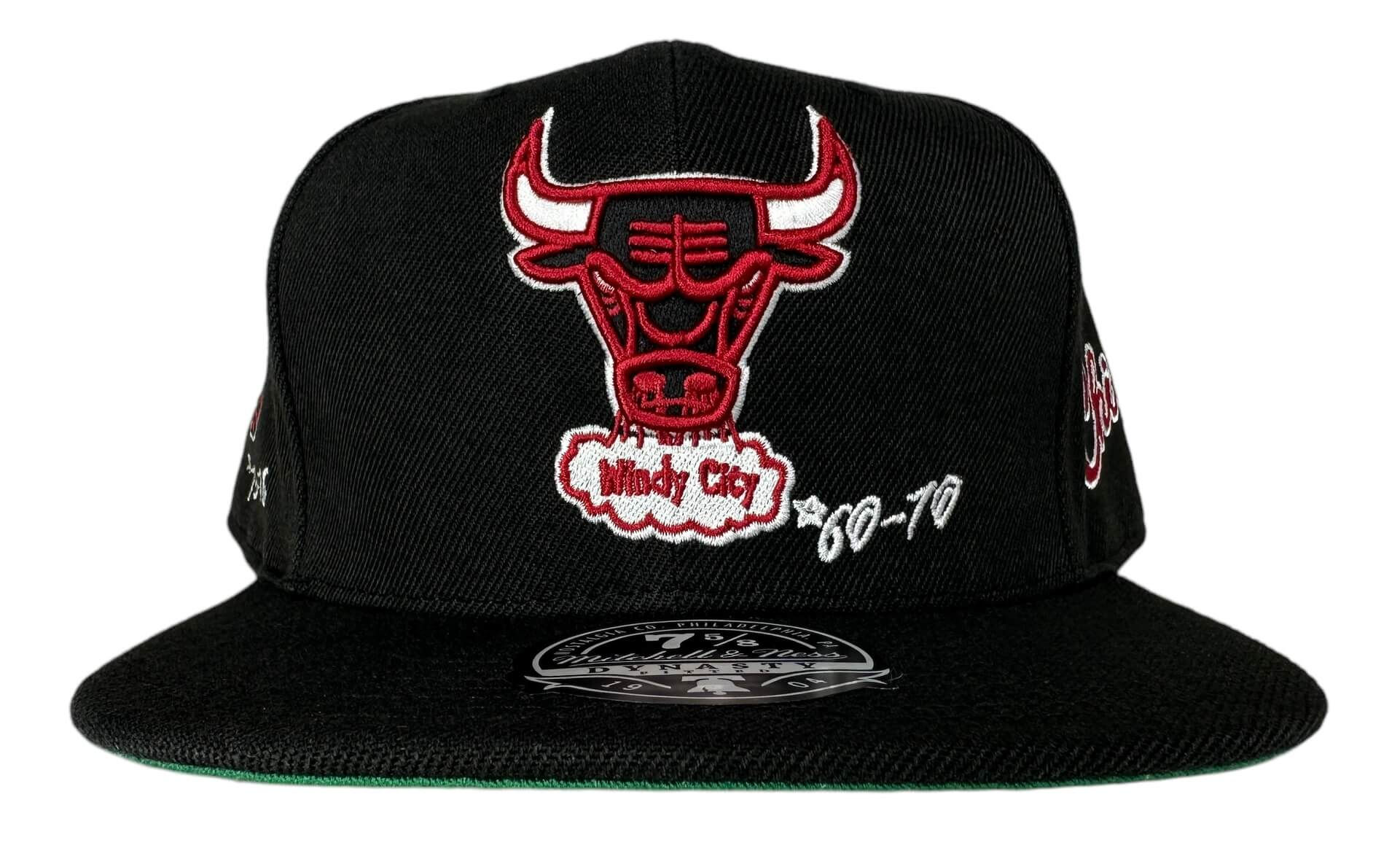 Mitchell & Ness NBA Chicago Bulls HWC Timeline Fitted Hat