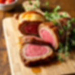 CORNISH HEN & BEEF WELLINGTON COMBO