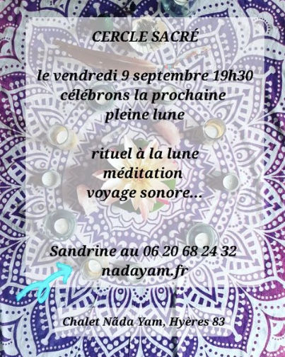 CERCLE SACRE PLEINE LUNE