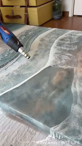 4kg 海アート用 エポキシ樹脂 各種レジンアートDIY用｜FLAWLESS RESIN