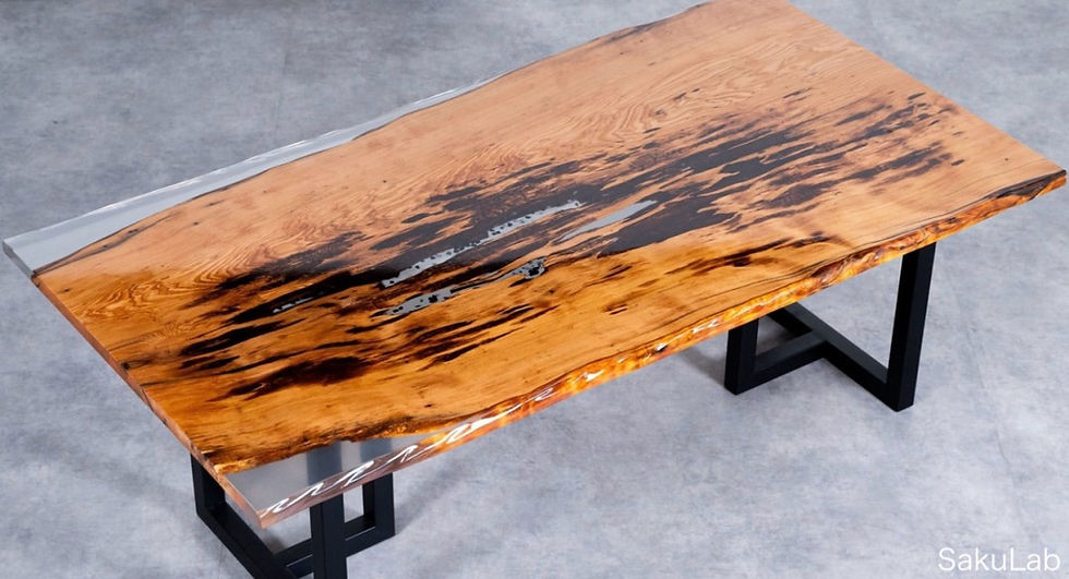 レジンテーブル用エポキシレジン液 材料