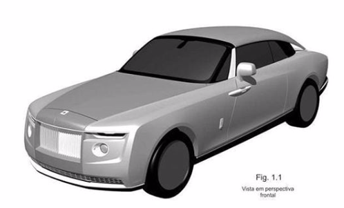 Leaked patents on a new exclusive Rolls Royce.