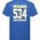 Thumbnail: 534 T SHIRT BACK PRINT(ADULT)