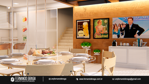 Projeto de Espaço Gourmet com Cozinha - Presidente Venceslau - SP