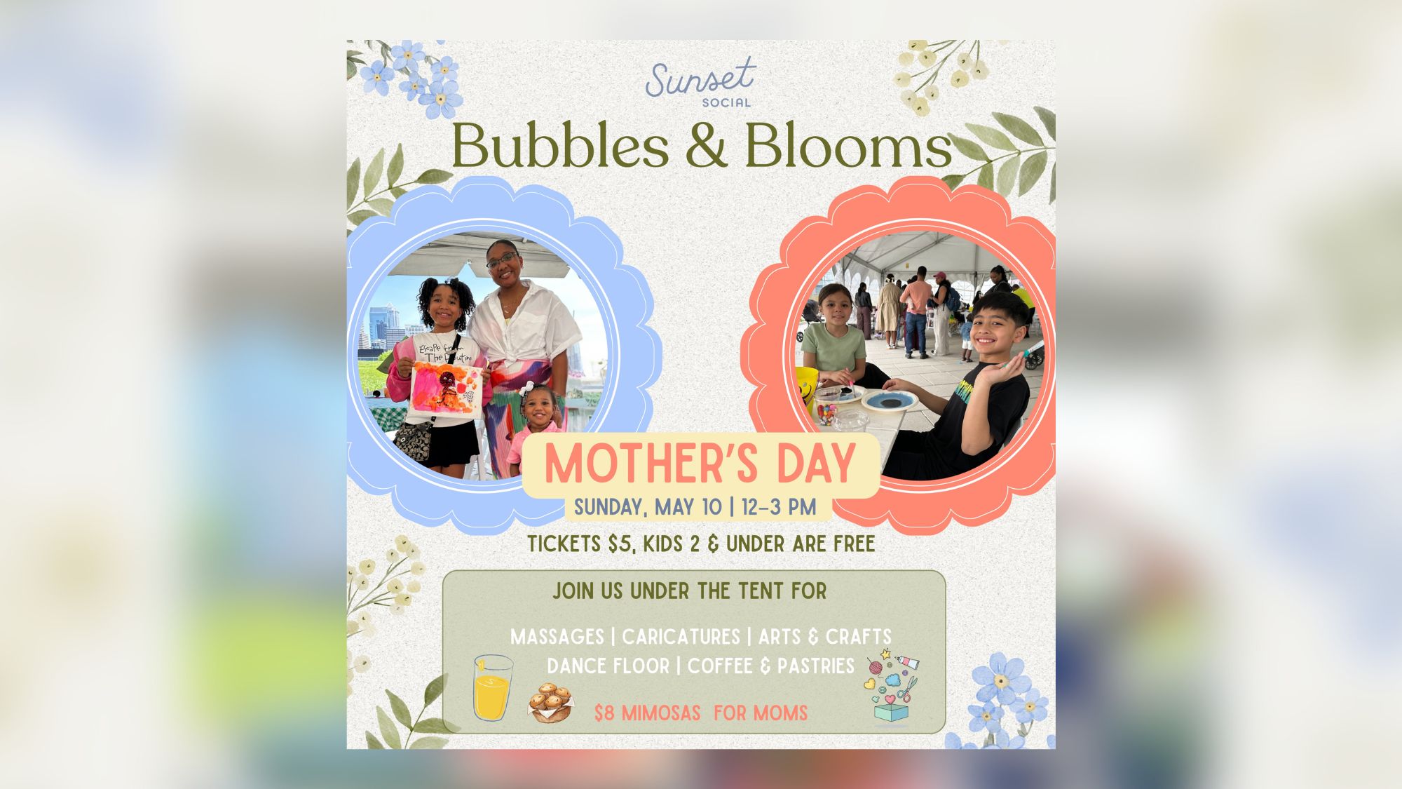 Mother's Day Bubbles & Blooms