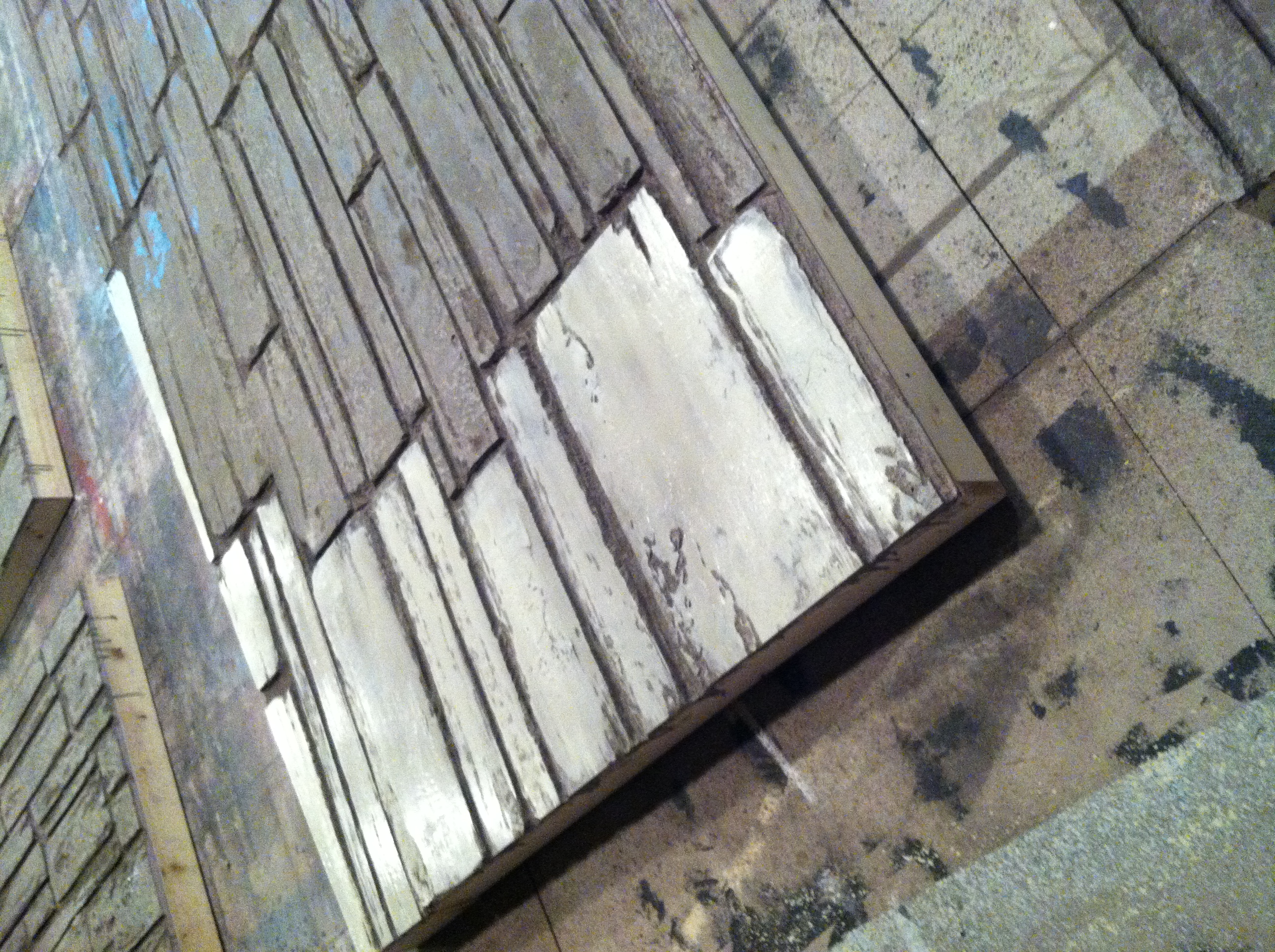Faux Stone in Process
