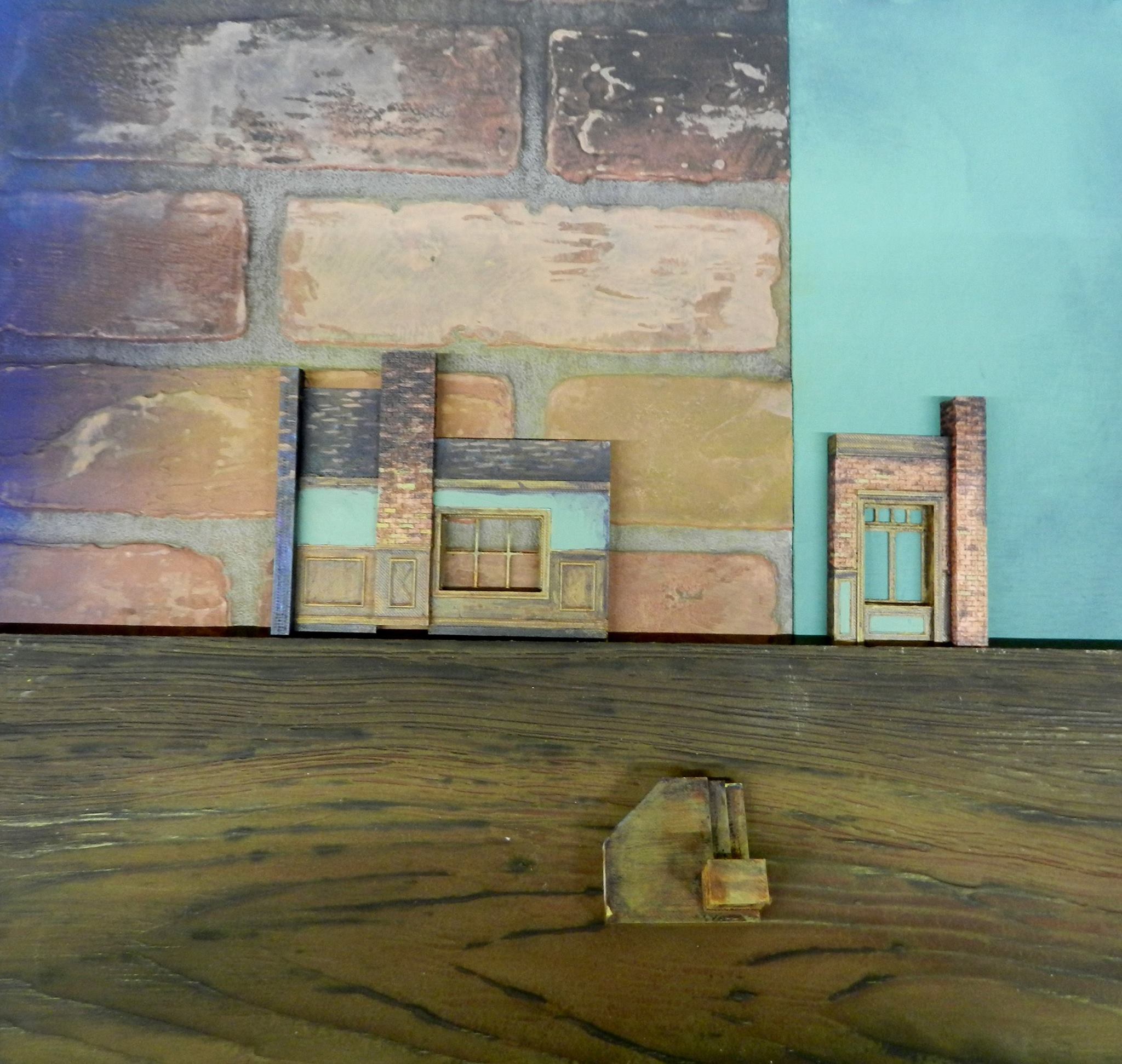 Model pieces with Paint Samples