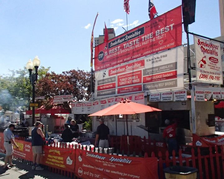 Rib Cook-off Competitor.
